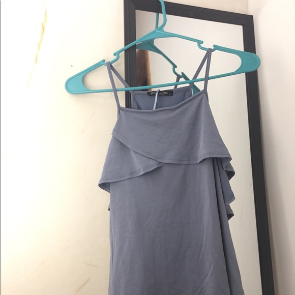 off the shoulder pretty on the outside crop top - Picture 2 of 2